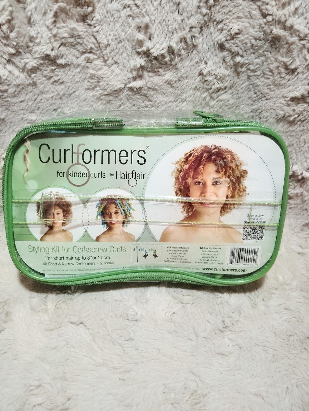 NIP!! Curlformers By Hair Flair. Styling Kit For Corkscrew Curls For Short Hair